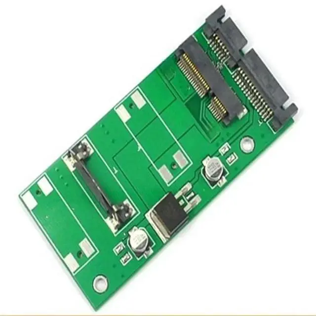 Main image of MSATA to SATA Converter Adapter PCI-E To 2.5" SATA II SSD Adapter PCI-E SSD to 2.5" SATA 22-Pin Converter Adapter