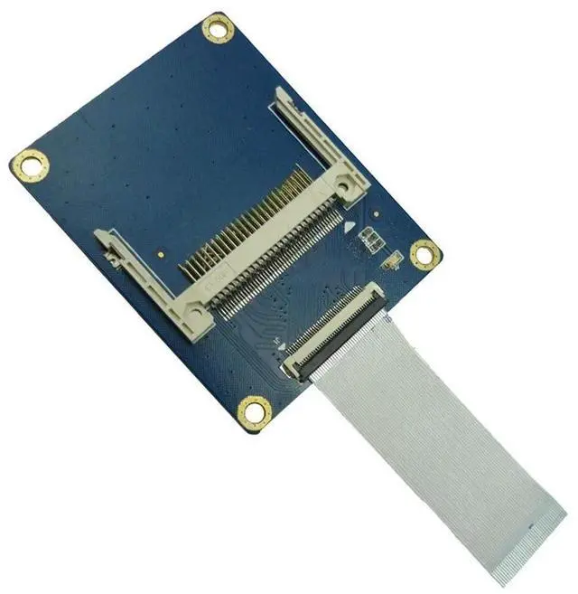Main image of 1.8" Compact Flash CF Memory Card to CE Ipod ZIF SSD HDD Adapter with ZIF Cables