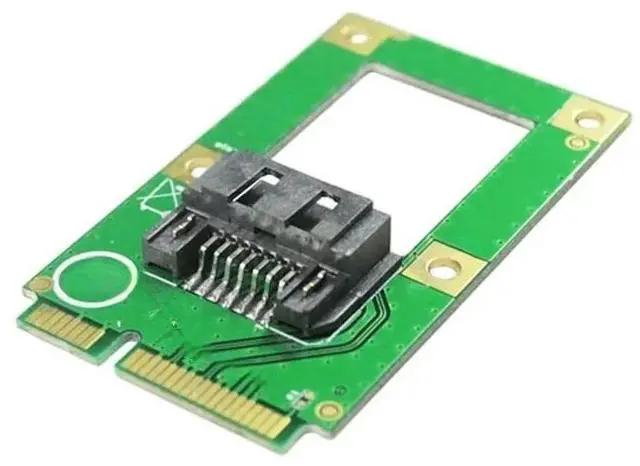 Main image of mSATA to 7PIN SATA Converter card mSATA to 7PIN SATA SSD Adapter