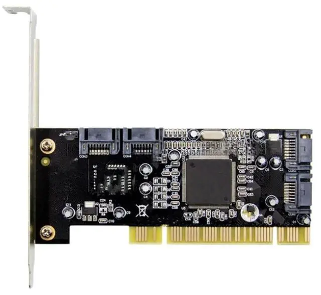Main image of 4-port Chipset RAID Controller Card Sil3114 PCI to Sata 3114 Card SATA Expansion Card Conversion Card