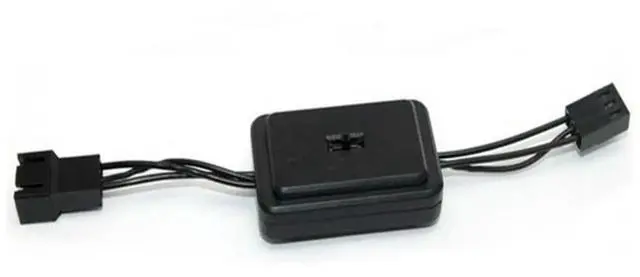 Main image of PC CPU Fan Speed Controller 12V Noise Reducing 3 PIN Graphics Card Computer Case Fan Speed Control 3 Level Adjustment