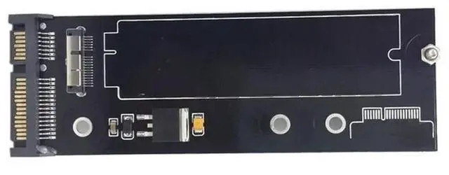 Main image of FOR 12+6pin SSD HDD to SATA 22Pin Cartridge Drive PCBA for 2010 2011 book Air A1369 A1370 SSD