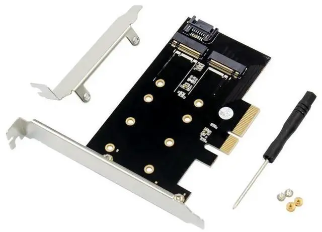 Main image of PCI-E X4 To M.2 B M Key NGFF Solid State Drive Card M.2 NGFF SSD KEY M KEY B MKEY BKEY Expansion Card
