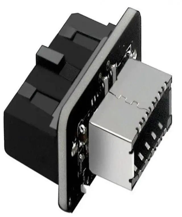 Main image of FOR USB3.0 19PIN/20PIN to Type-E 90 degree adapter cable for motherboard and front panel