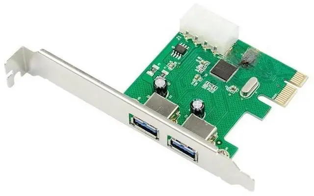 Main image of PCI-E To 2 Ports USB 3.0 Converter Card ASM1042 Chipset USB3.0 Hub pcie
