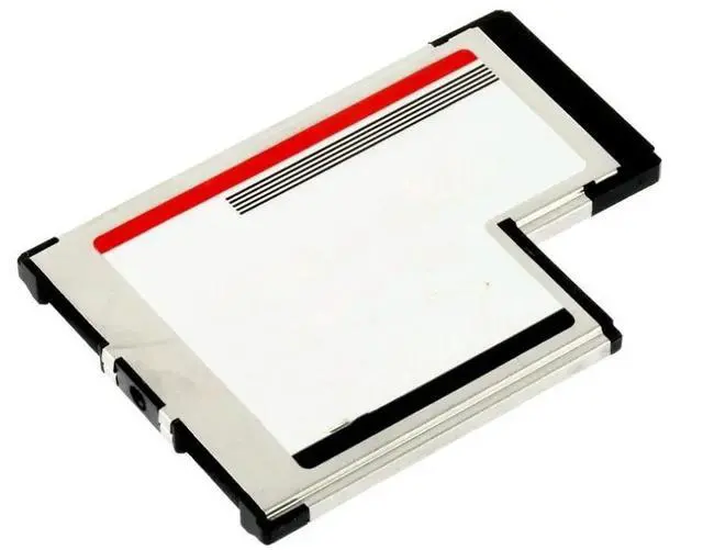 Main image of Express Card Expresscard 54mm to 2-Port Dual USB 3.0 USB3.0 Hub Converter Adapter Card w/ DC Jack 5Gbps Laotop Notebook PC