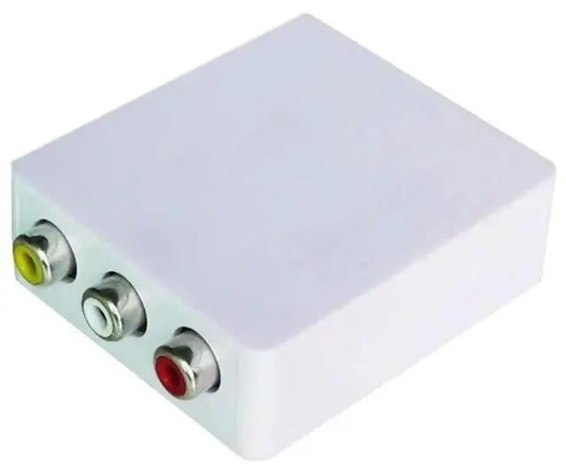 Main image of RCA AV to HDMI Converter Adapter Mini Composite CVBS to HDMI AV2HDMI Converter in Retail Package 1080P