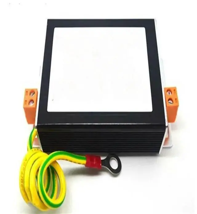 Main image of 1PCS Ethernet +220V Power Supply 12V/24V Surge Protector 2 in 1 CCTV Lighting Protection Device