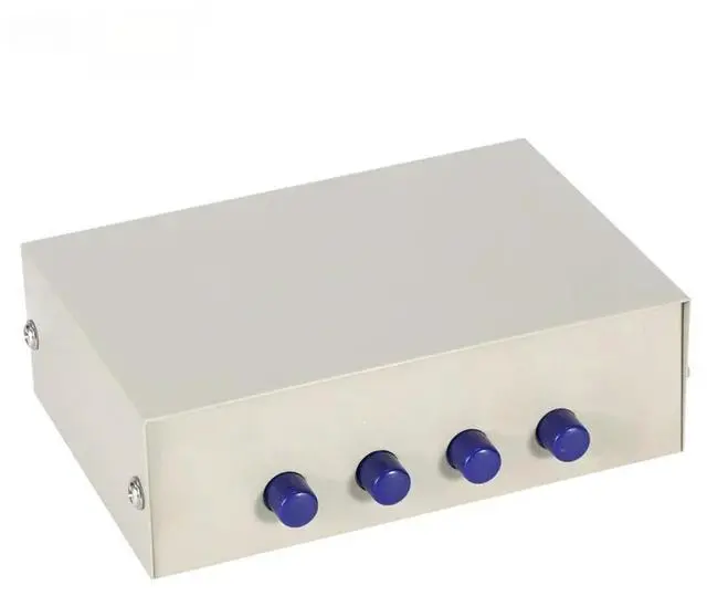 Main image of 4 Port DB9 RS232 Switch Serial COM Device Console Printer Sharing Selector Controller 232-4