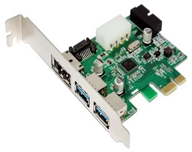 Main image of FOR Power Over eSATA eSATAp II USB 3.0 USB3.0 to PCI-E PCI Express Card w/ Motherboard 20 pin Connector
