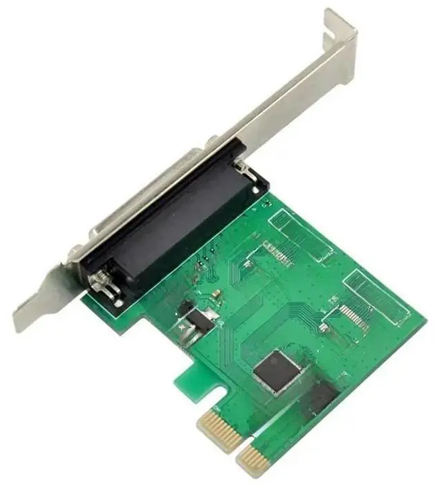 Main image of PCi express LPT db25 to pci-e card PARALLEL port Pcie adapter asix 99100 Chipset