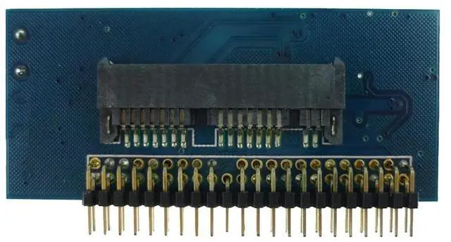 Main image of 1.8 inch Micro SATA 7+9 Pin Female to IDE 44 Pin Male Header PCBA HDD Adapter