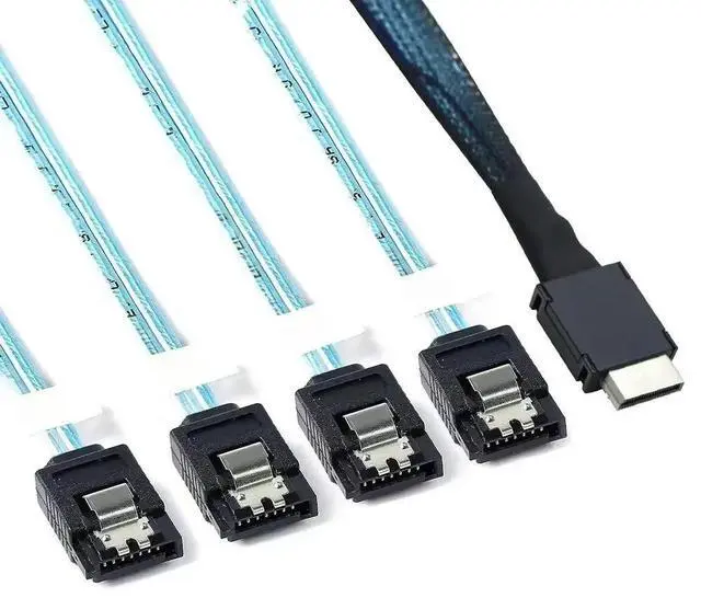 Main image of FOR PCI-Express SAS SFF-8611 4i to 4 SATA server conversion cord