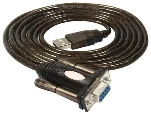 Main image of FOR USB to RS232 female COM Port Serial DB9 Pin Cable Adapter Prolific for Win10 Win8 X 10.6 USB RS232 cable pl2303