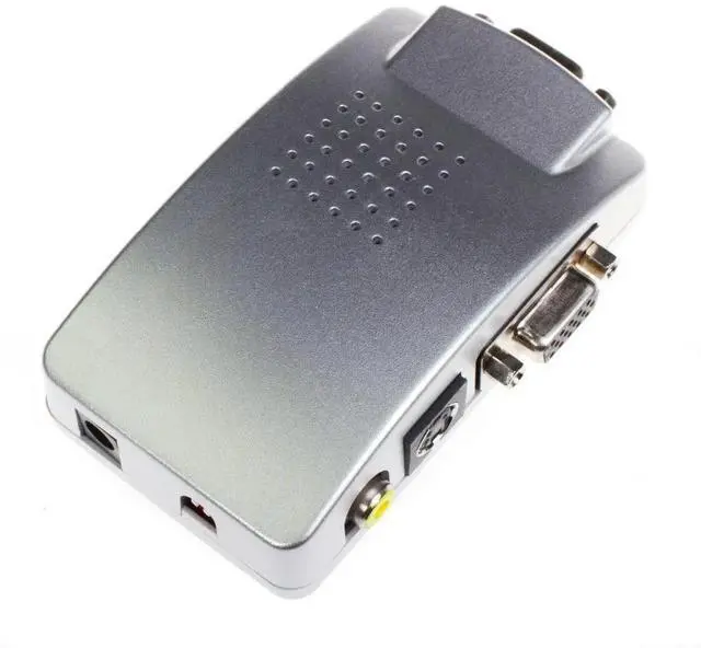 Main image of Universal PC VGA to TV AV RCA Signal Adapter Converter Video Switch Box Supports NTSC PAL System