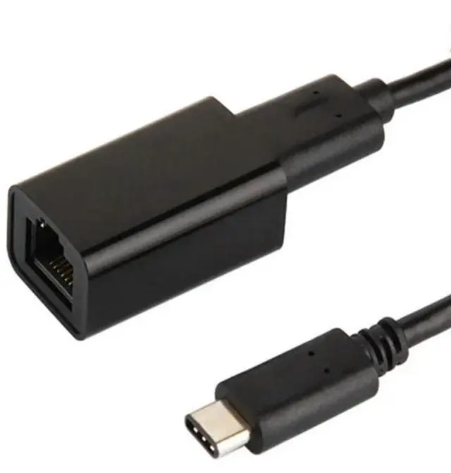 Main image of 1PC USB 3.1 Type C Reversible (USB-C) to RJ45 100/1000Mbps Gigabit Ethernet LAN Network Adapter fit USB3.0 connector