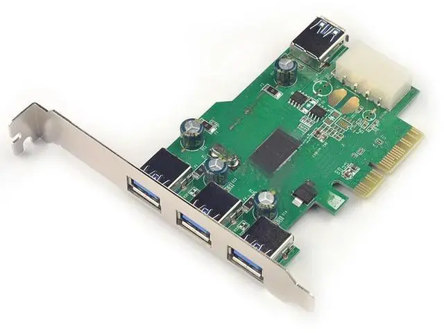 Main image of FOR USB 3.0 PCI-e expansion Card PCIe USB3.0 adapter 3 external + 1 internal USB PCI express converter Support charging etron chip