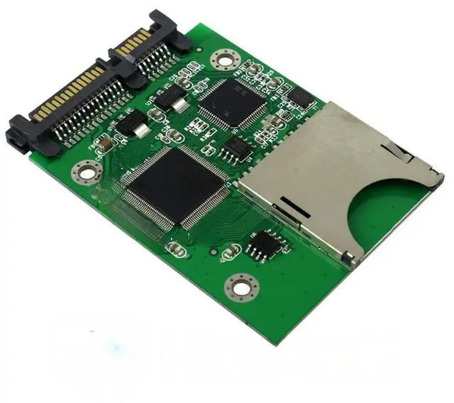 Main image of FOR SD SDHC Secure Digital MMC Memory Card to 7+15P SATA Serial ATA Converter Adapter