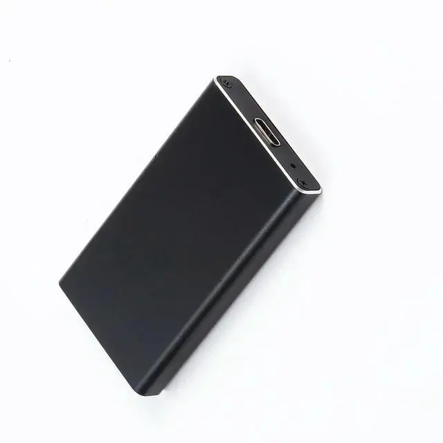 Main image of Aluminum Type-C to mSATA 3.0/2.0 Portable Mobile HDD Enclosure Box Case USB3.1