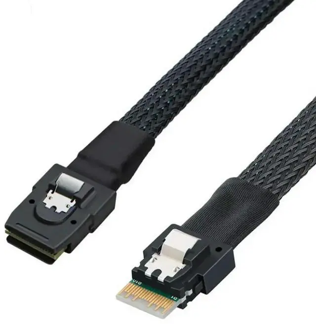 Main image of FOR MINI SAS SFF-8087 to SLIM SAS SFF-8654 4I High-Speed Server Connection Cable
