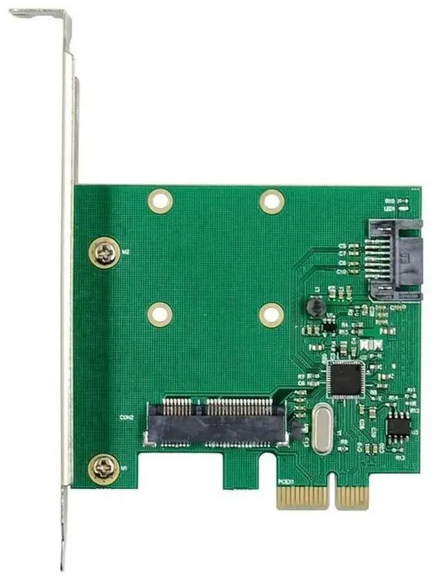 Main image of FOR PCI-E SATA 3.0 SSD Hard Drive Expansion Card Pcie to mSATA Adapter Card m sata to pci express sata card