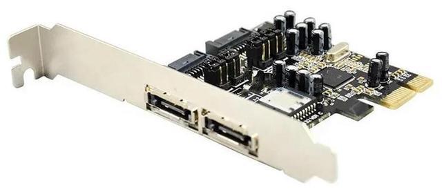 Main image of FOR PCI-E TO SATA/ESATA RAID Converter Card Hard Drive pcie Expansion Card Sil3132 Chipset pCIE TO SATA3.0 2 PORT ESATA
