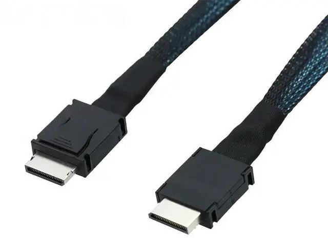 Main image of High-speed PCIE SFF 8611 to MINI SAS SFF-8611 4I server cable