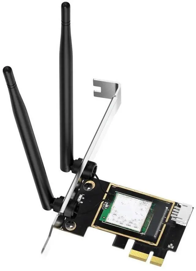 Main image of 802.11ax wifi 6 AX3000 wireless network card BT5.1 PCI-E PCI Express Network Card AX200NGW