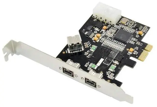 Main image of PCIE Combo 2x 1394b 1 nal 1394b Firewire Ports PCI-Express Controller Card 1394 card TI Chipset