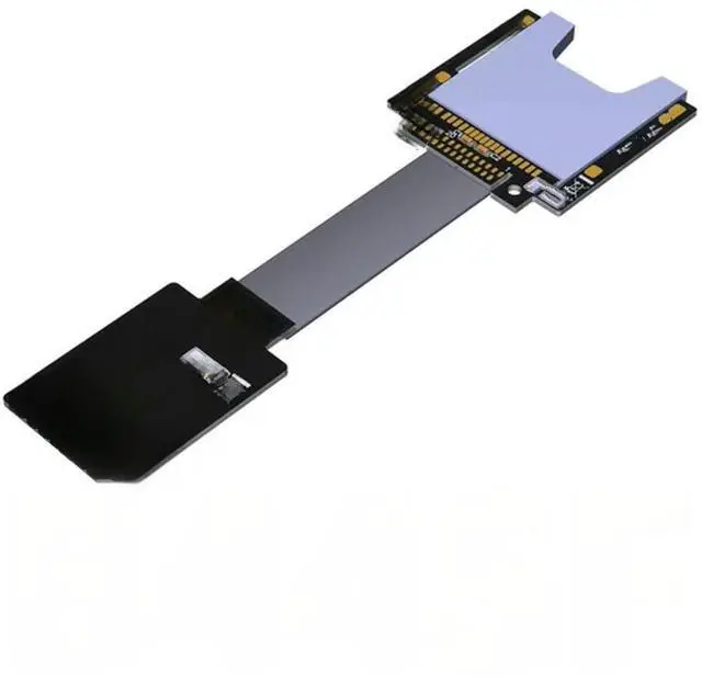 Main image of FOR TF Micro SD TO SD Card Extension Cable Adapter Flexible Extender SD / SDHC /SDXC Card Reader UHS2 UHS-III Flexible Flat Cable