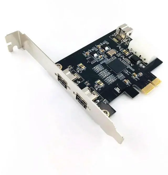 Main image of PCIE Combo 3x 1394b Firewire Ports PCI-Express Controller Card, 1394 card TI Chipset,