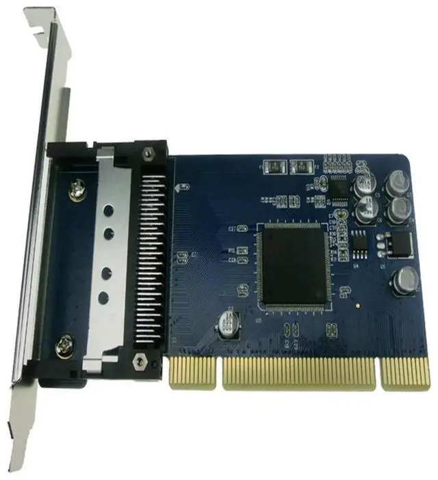 Main image of PCI to PCMCIA 16-bit (PCMCIA 2.1 / JEIDA 4.2) and 32-bit Cardbus PCMCIA PC Card to PCI Adapter Converter support low profile