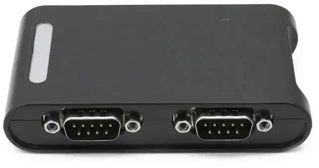 Main image of 9pin RS232 USB 2.0 to 4 ports Serial DB9 COM Controller Connectors Adapter Hub