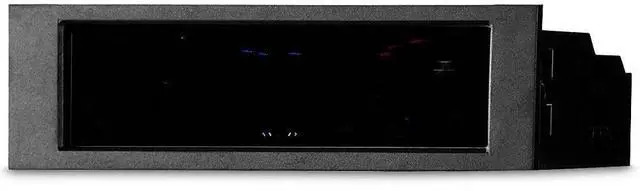 Main image of 5.25" 5 Channel Fan Controller Temperature Monitor Automatic Speed Control Cooler LCD Front Panel