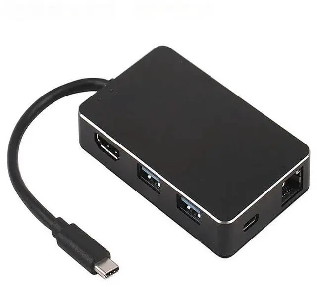 Main image of USB Type C HUB to HDMI RJ45 Multi USB 3.0 USB3.0 Power Adapter Book Pro Air Dock 3 Port USB-C USB HUB Splitter Hab