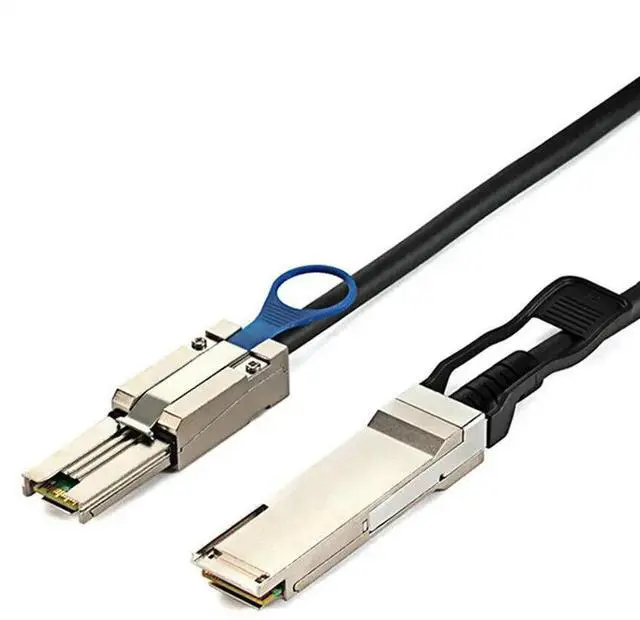 Main image of QSFP 40g SFF-8436 to MiniSAS HD SFF-8088 Adapter CableDS4243 and DS4246