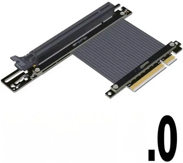 Main image of Extension Cable PCIE 4.0 X8 To X16 PCI-e 8x 16x Adapter Riser Server 4.0 Graphics Card GTX3080ti RX5700xt Pcie4.0 Gen 4
