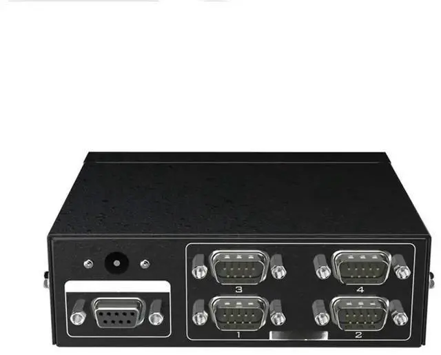 Main image of RS232 splitter 4 Port DB9 Serial Splitter 1 in 4 out Support Bidirectional Transmission Serial adapter MT-RS104