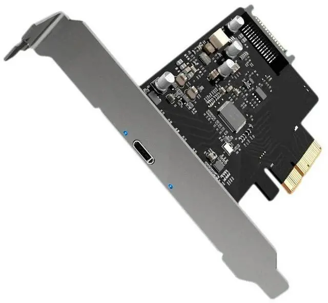 Main image of PCIE X4 To USB C 3.2 Computer 20GBPS Sata Independent Power Supply TYPE-C Adapter Expansion Card