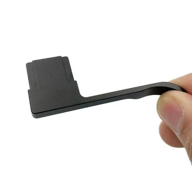 Alt view image 2 of 2 - FOR 1PC Thumb Up Grip for A6000 A6500 with Hot Cold Shoe Cover Mirrorless Camera Metal Finger Thumb Rest Handle Replacement