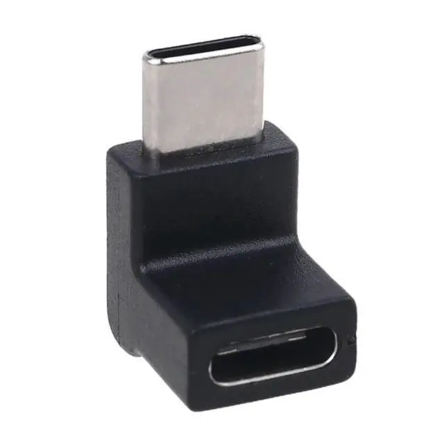 Alt view image 2 of 2 - FOR 90° USB 3.1 Type C Female to USB A Female B Male to Female Adapter OTG Type C to USB Male Female Converter Connector