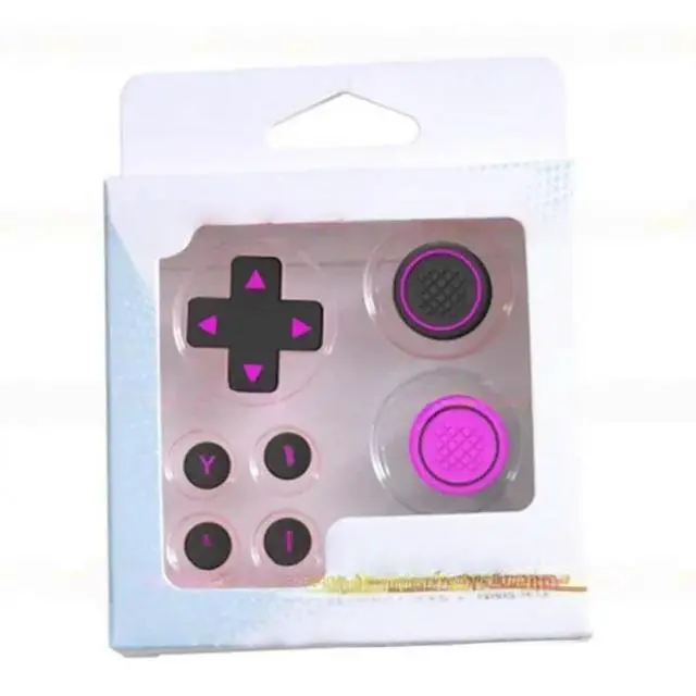Alt view image 2 of 2 - FOR Sticker Skin Thumb Grip Caps D-pad Button Stickers for NS2