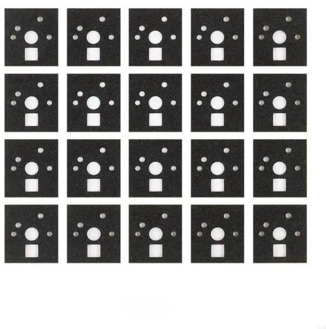 Main image of FOR 120 Pieces Mechanical Keyboard Switch Sticker Noise Dampener Foam Sound Reduction Insulation Film for Switch Stabilizer