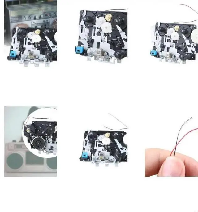 Main image of FOR Monoplayer Movement Easy llation Recorder Movement for Cassettes Deck Tape Recorder Player Replacement Movement