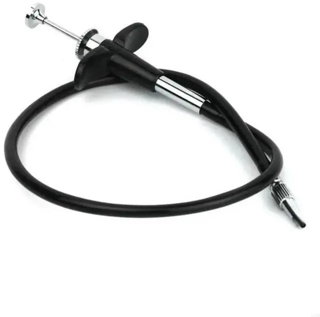 Main image of FOR 1PC 40/70/100cm Threaded Release Cable Wire, Mechanical Locking Shutter Release Cable Cord with Bulb-lock Designing