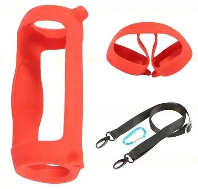 Main image of FOR Reliable Shockproof Cover with Carabiner Hook Strap for 5 Speaker