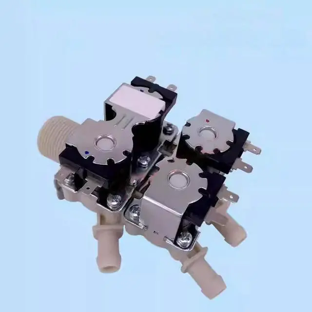Main image of FOR Water Inlet Four-Valve Solenoid Valve AJU75412402 for Drum Washing Machines DC12V