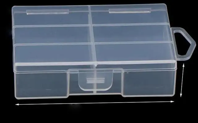 Main image of 18650 Transparent Storage Box Organizer
