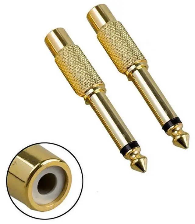 Main image of 6.35mm Mono Male to Female Audio Adapter