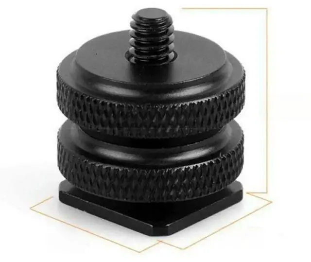 Main image of Dual Nuts Tripod Mount to Flash Shoe